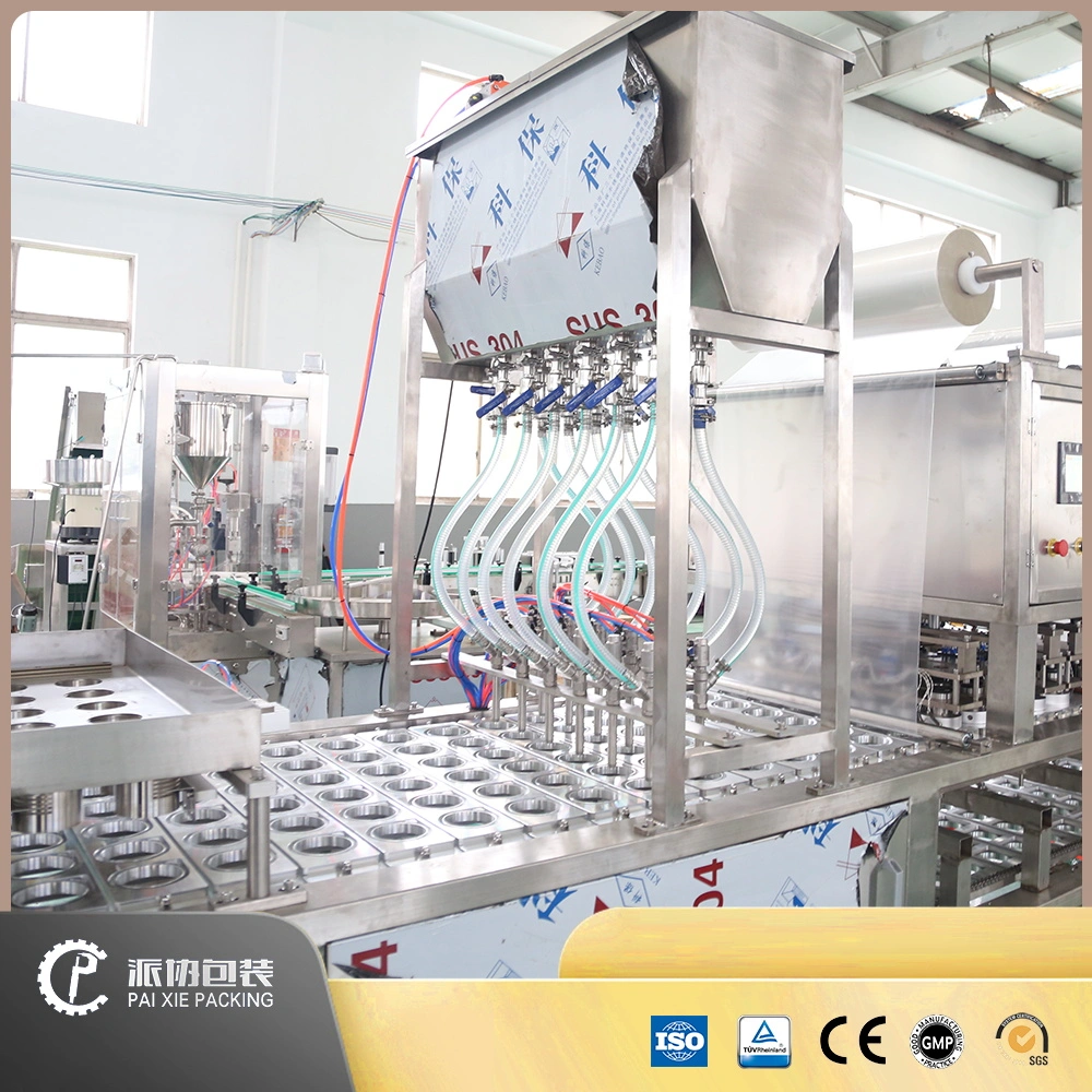 Paixie Capacity Shanghai China Plastic Water Cup Filling and Sealing Machine