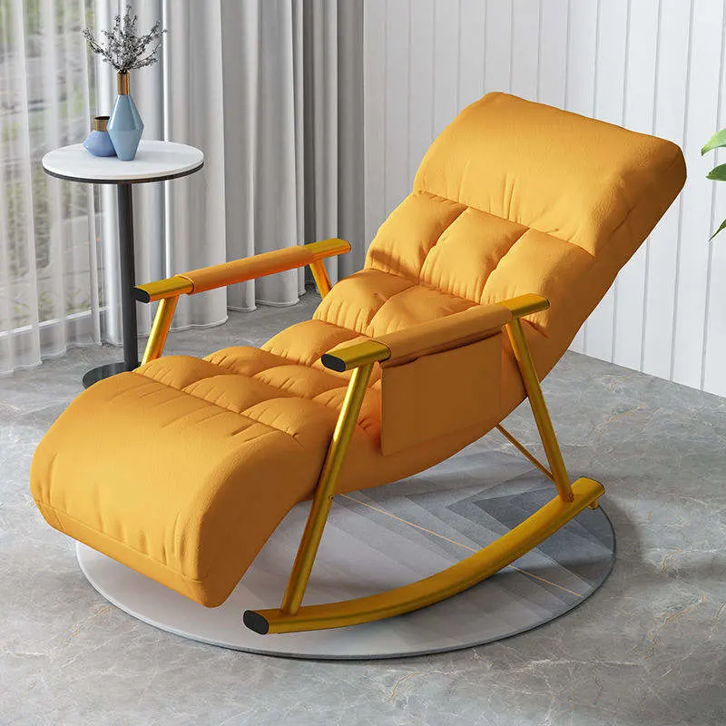 Living Room Rocking Chair Luxury Wholesale/Supplier Balcony Leisure Adult Bedroom Lazy Sofa