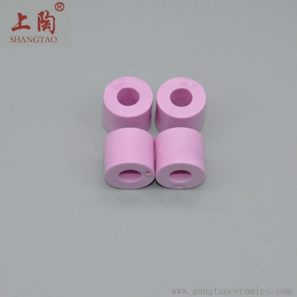 High Temperture Al2O3 Pink Ceramic Eyelet