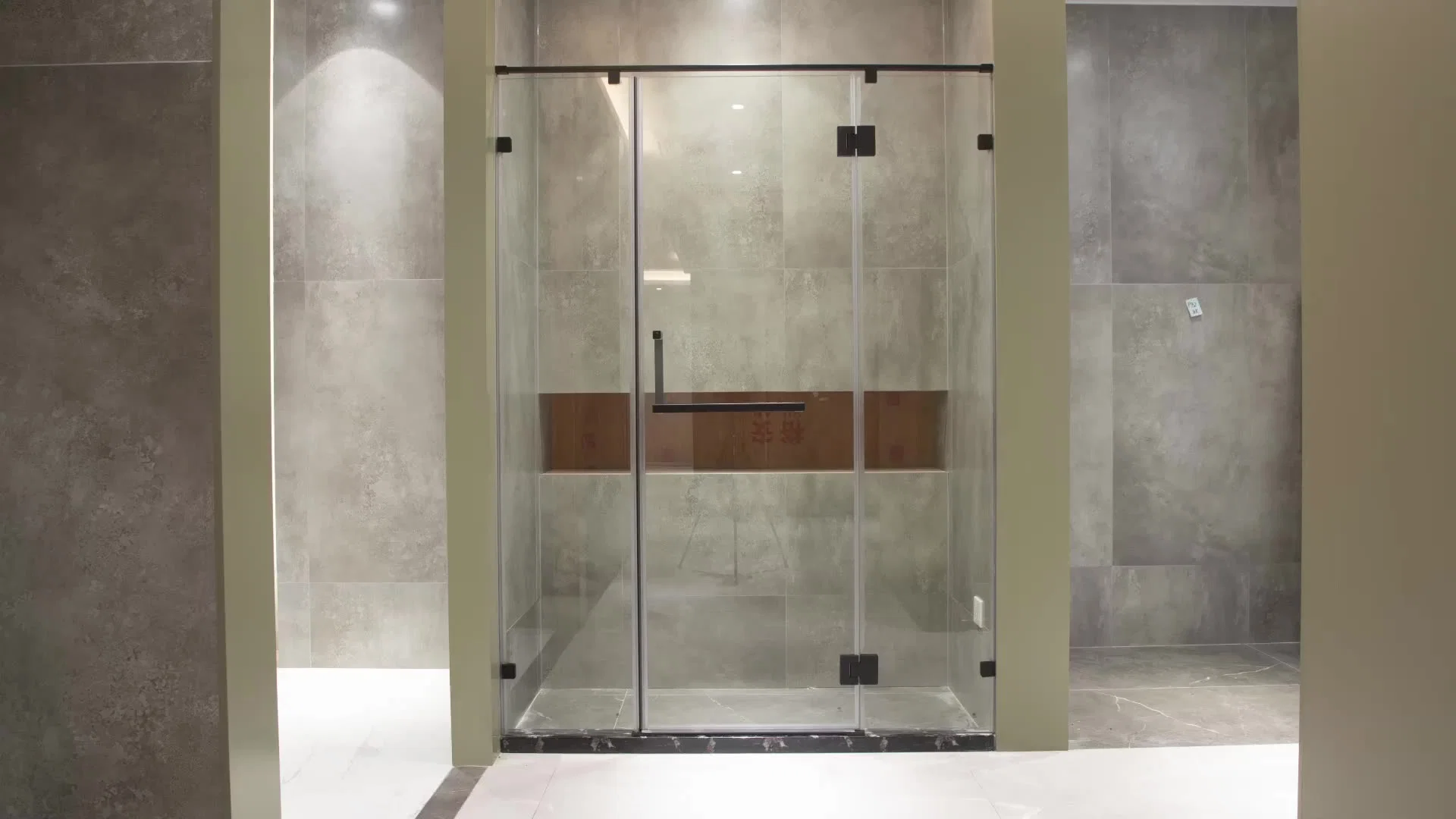 Tempered Glass Home Hotel Bathroom Furniture Shower Door Room Screen Enclosure Glass