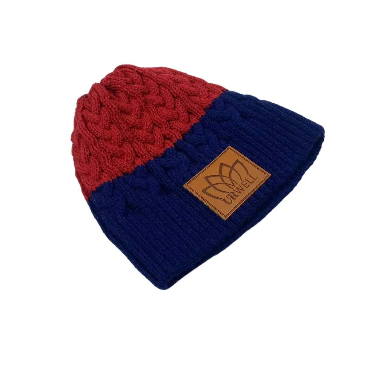 Câble extérieur tricot chaud de la famille des femmes les enfants de tricotage de Beanie Hat desserrés