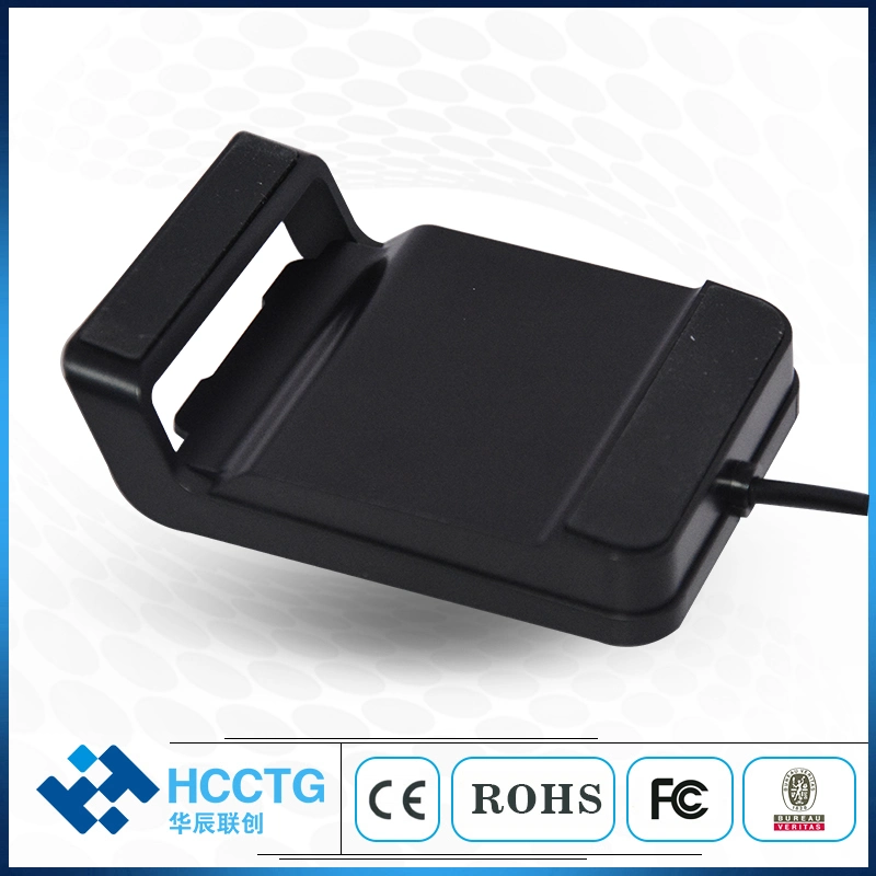 Hcctg CE EMV L1 USB 2.0 420 Kbps Smart Card Reader for Business Dcr33