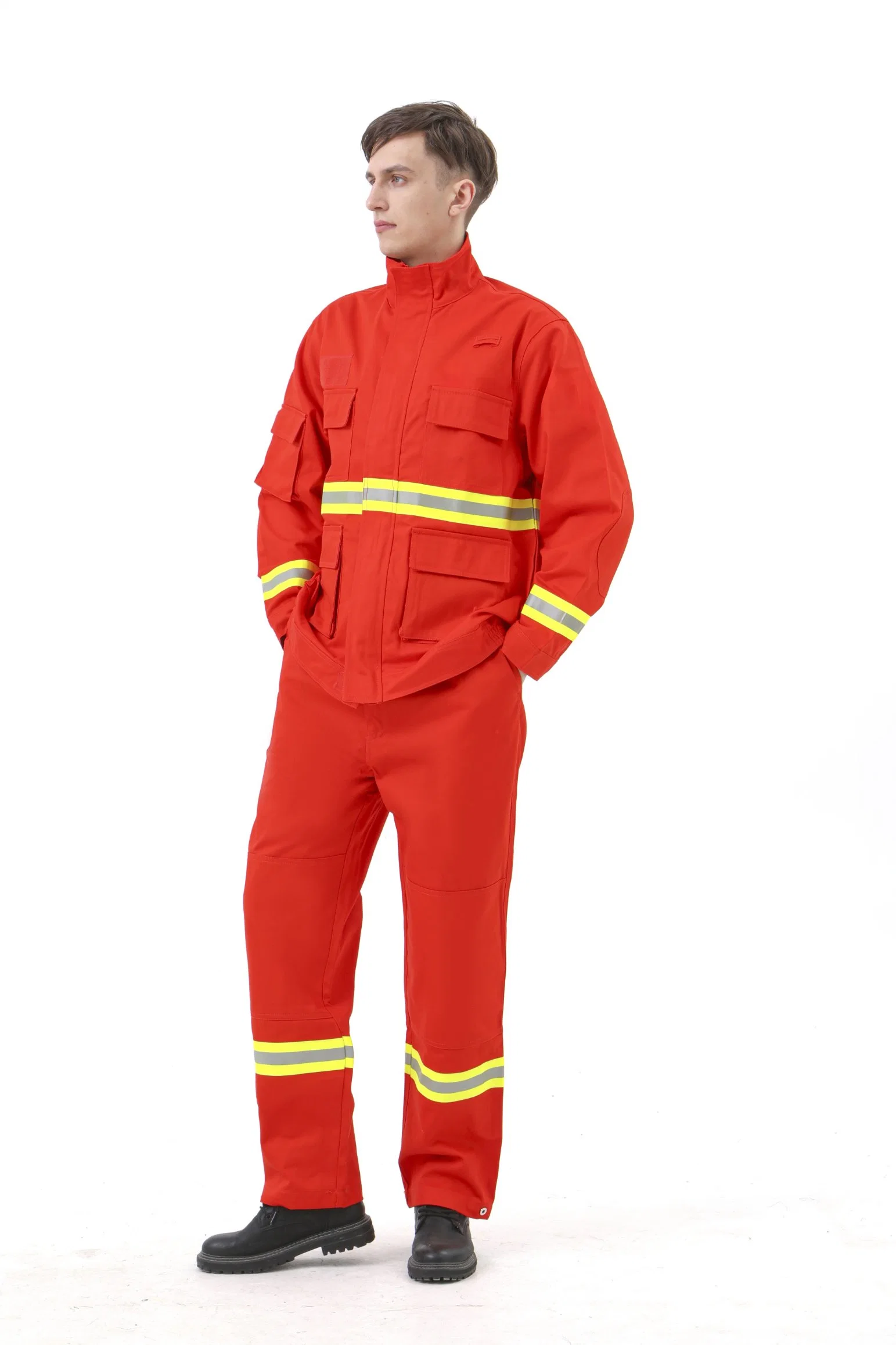 100% Polyester Sicherheitsschutz Bekleidung Twill Kohle Arbeitskleidung