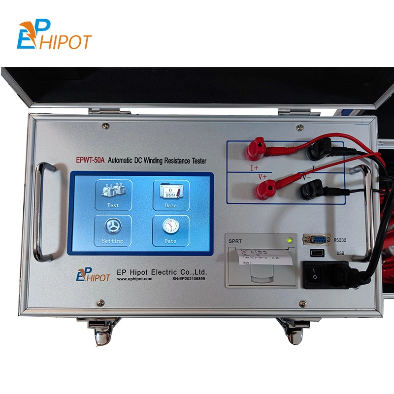 Teste de Resistência do cc de alta qualidade Ohmímetro de Transformadores de Instrumentos de Teste de Resistência do Enrolamento de transformadores