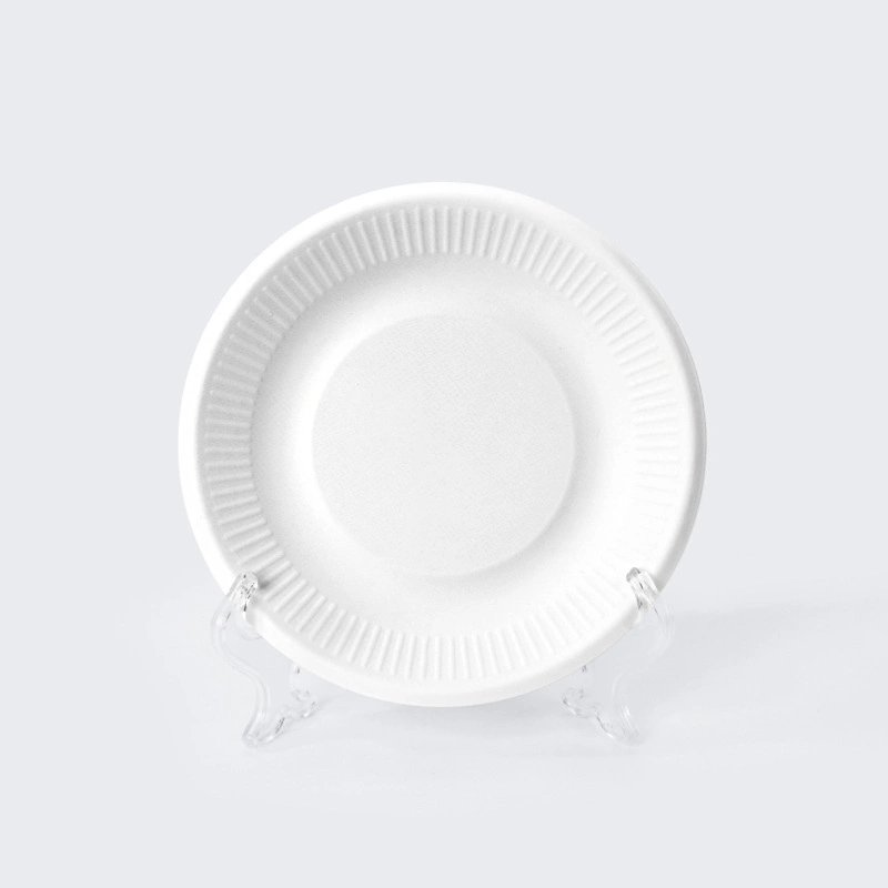 100% Compostable 10 Inch Heavy-Duty Plates [125-Pack]