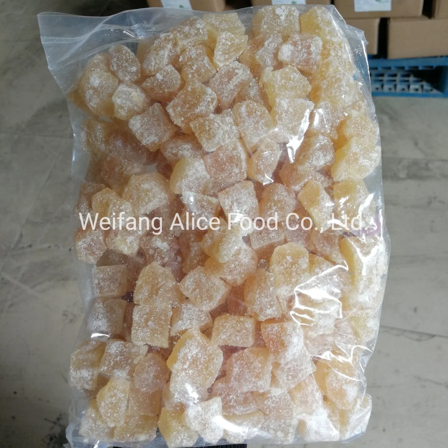 Wholesale/Supplier Candied Ginger Crystallized Ginger Sweet and Spicy Food Dry Ginger