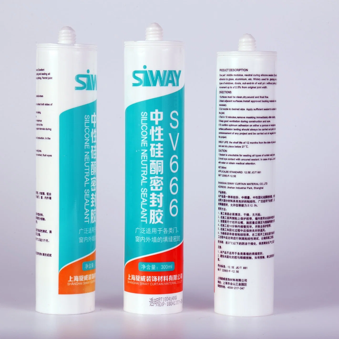 General Purpose Adhesive Glass Silicone Sealant