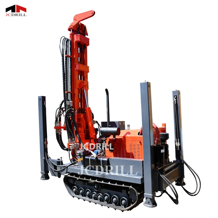 Jcdrill (CWD200) 200m Deep Hole Hydraulic Mud Rotary Water Wells Drill Machine Crawler Equipment Drilling Rig