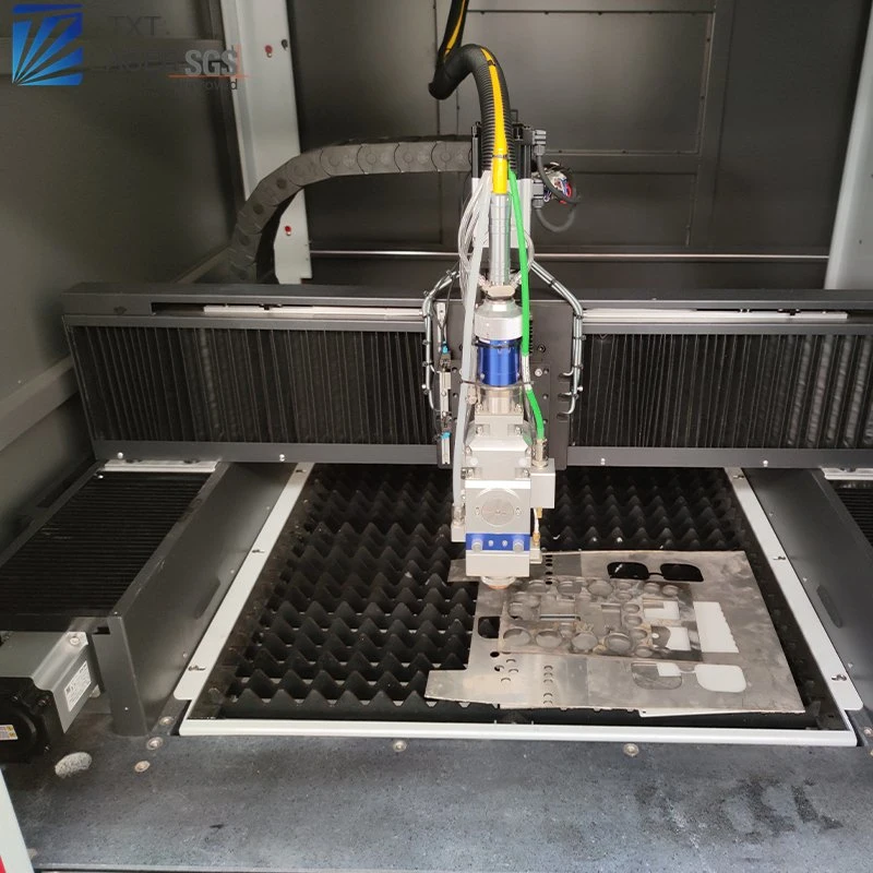 Laser fibre CNC tôle acier inoxydable SS laser Cutter