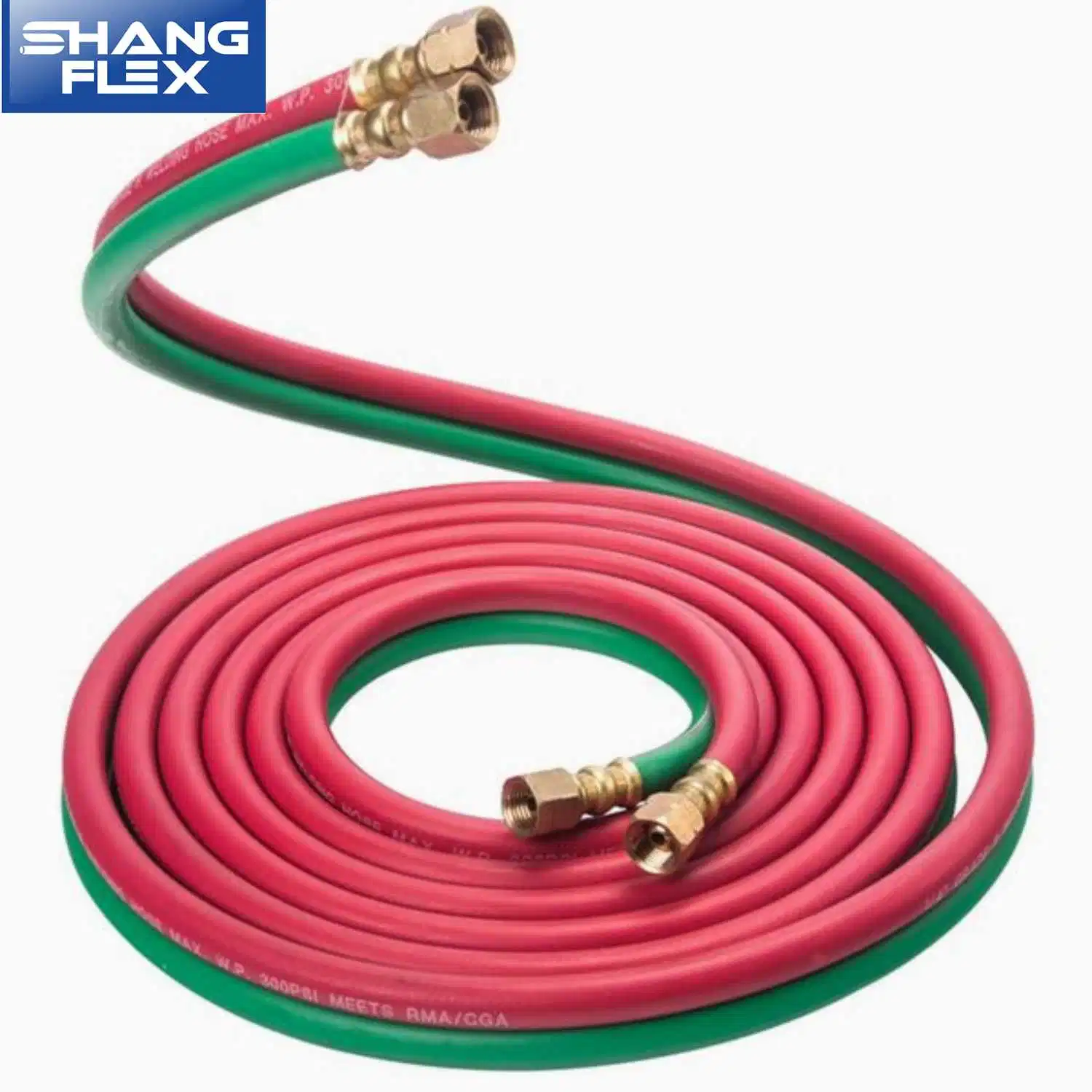 Flexible PVC Plastic Oxygen Acetylene Twin Spray Air Hose