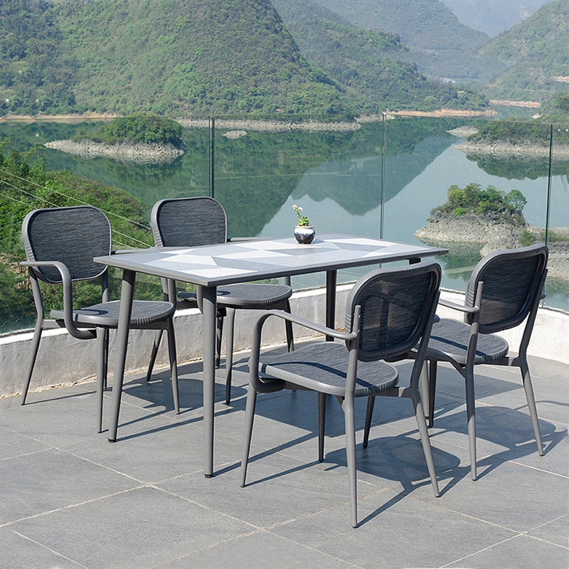 5 Star Hotel Furniture Bubble Family Party Garden Outdoor Furniture Sets Waterproof for Restaurant Table