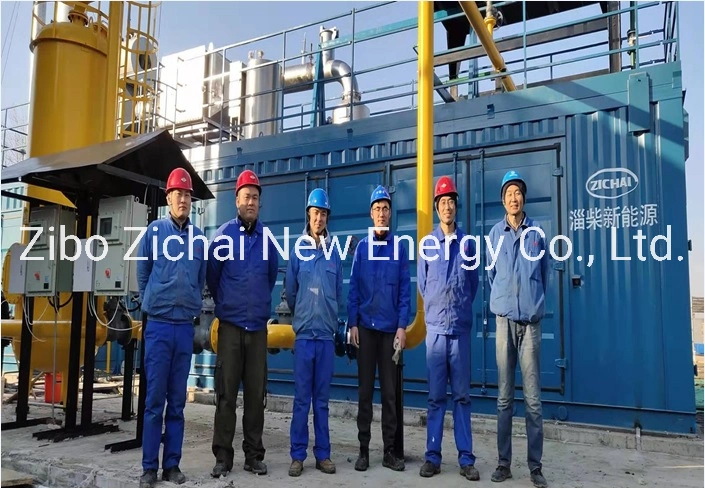 1000kw 1MW Natural Gas CNG LNG PNG Biogas Engine Driven Generator Gen Set Genset Power Station