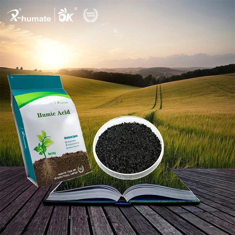 X-Humate Soluble Organic Fertilizer Super Potassium Humate 98% Flake