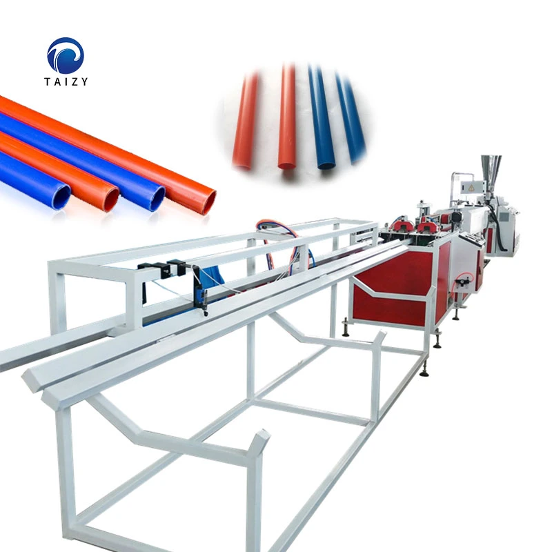 One out Two Plastic PVC Pipe Extrusion Machinery Water Hot and Cold Pipe Extrusion Machinery