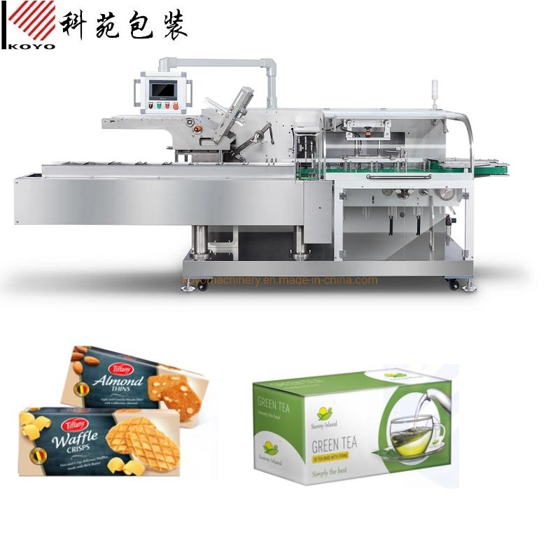 Koyo Automatic Frozen Snacks Food Packing Ice Cream Cartoning Machine for Case Packer Sealer