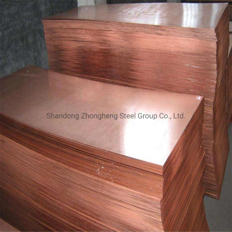 4X8 Copper Sheet Customized 99.9% 0.3mm 0.5mm 4mm Thick Pure Flexible Copper Sheet