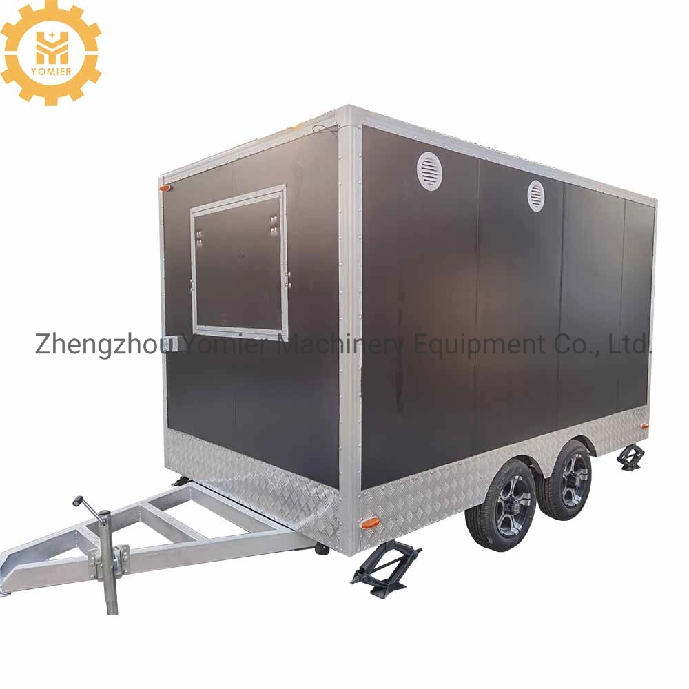 China Mobile Towable Ice Cream Beverage Vending Food Truck