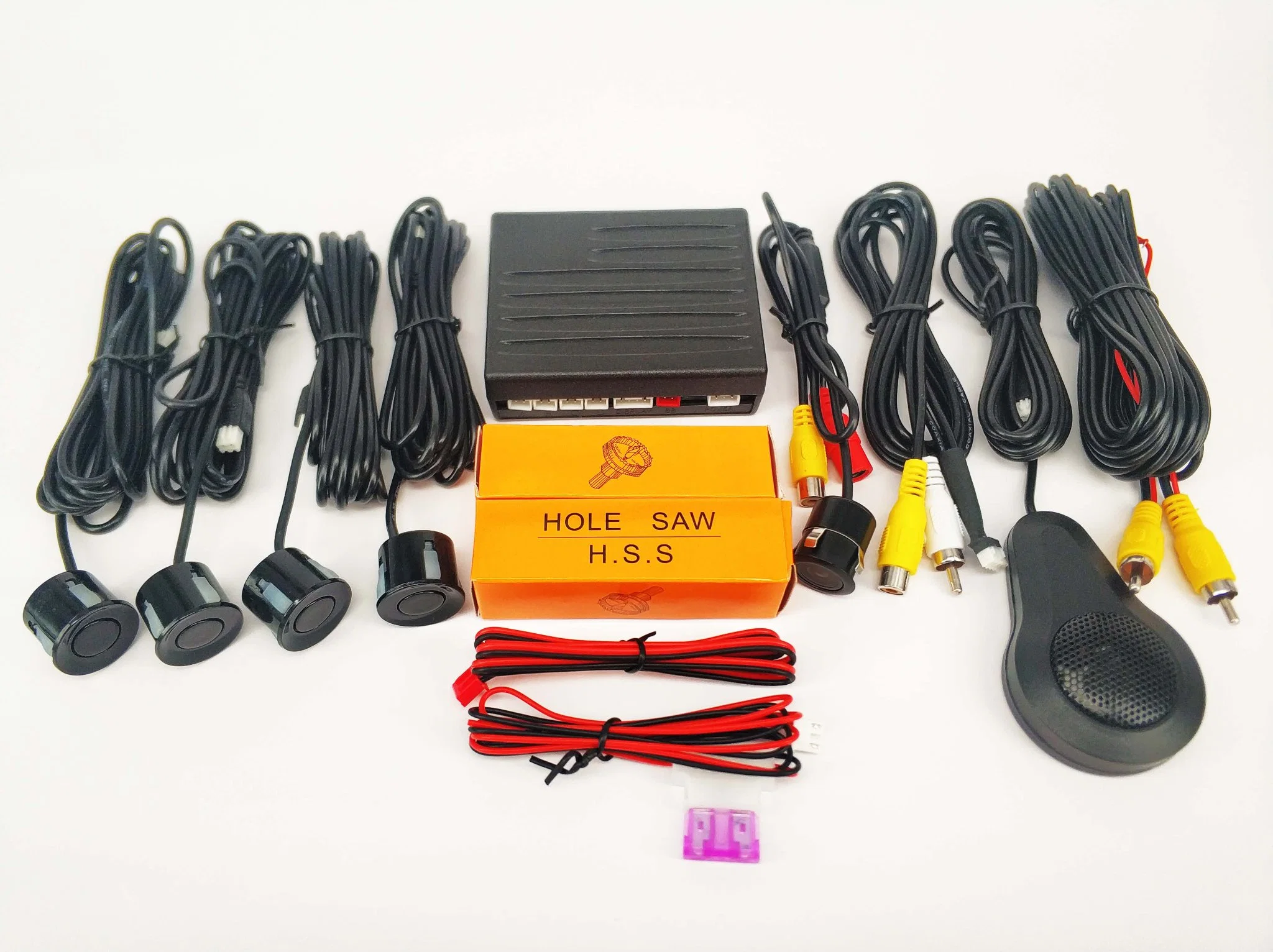 China Manufacturer Popular Reverse Sensor Hot Selling 4.3inch Mirror Video Parking Sensor with Camera