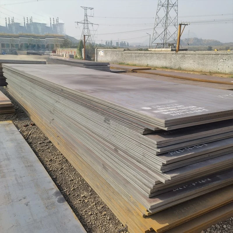 Hot Rolled Shipbuilding Carbon Steel Plate 6mm 8mm 9mm 12mm Black Surface Iron Ship Steel Sheet Plate