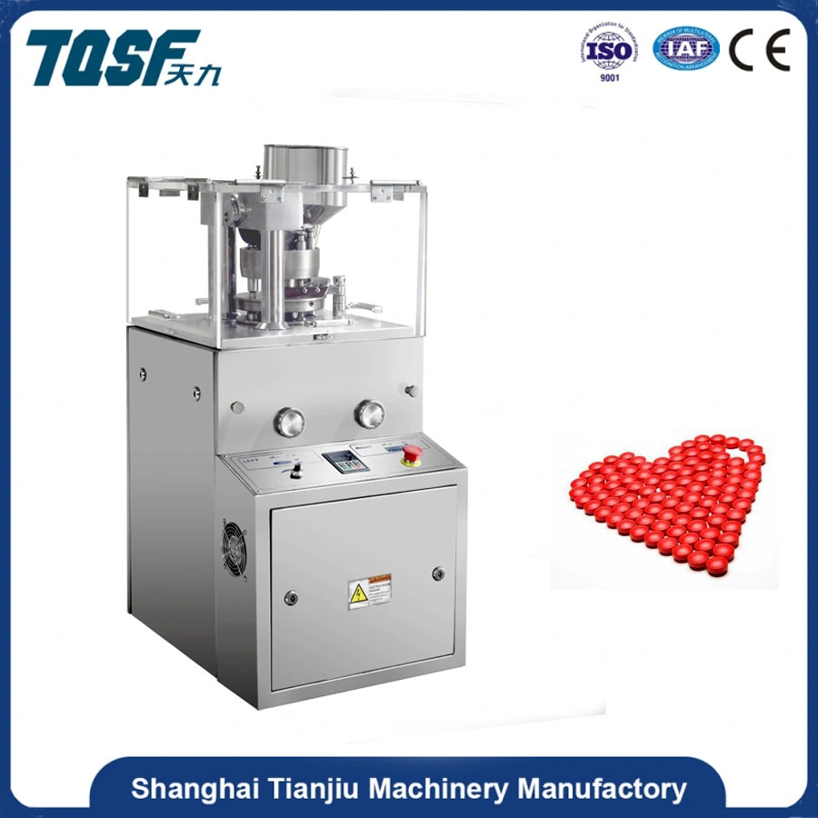 Zp-5A Customized Laboratory Chemical Pharmaceutical High Pressure Powder High Speed Automatic Rotary Punch Tablet Press for Pill / Foodstuff Making