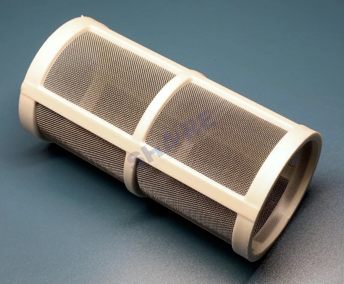 Plastic Injection Molded Stainless Steel Mesh Insert Filters