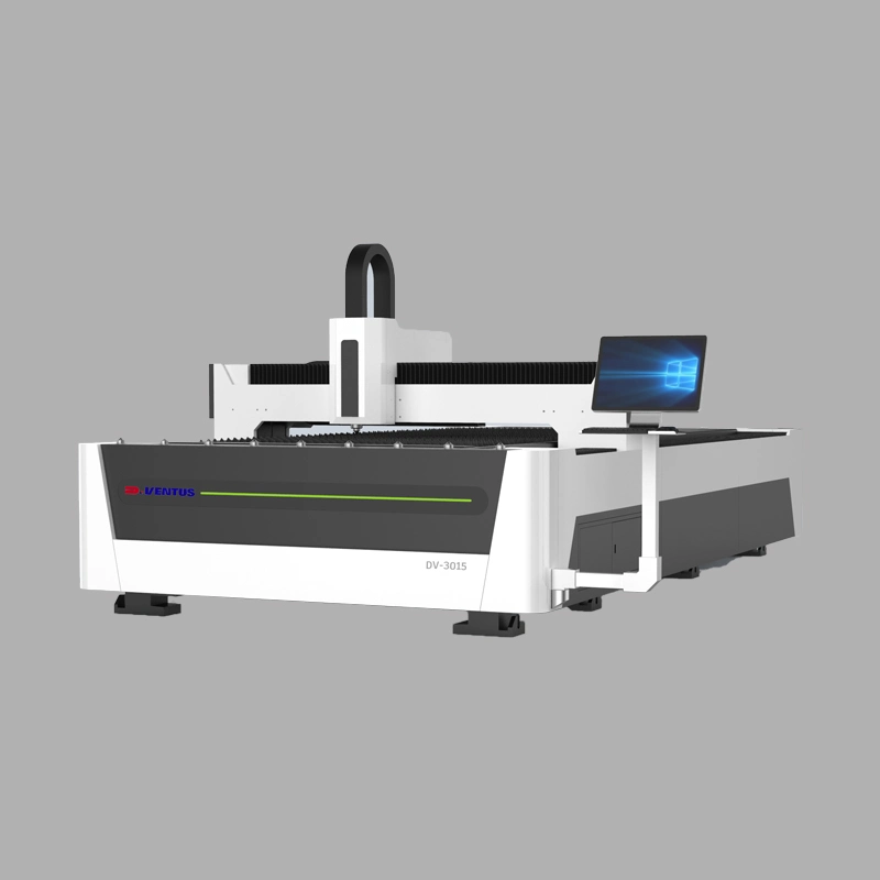 Edelstahl-Faser-Laser-Schneidemaschine Aluminiumlegierung Platte, Wolfram Hartmetall Optischer CNC-Schneider