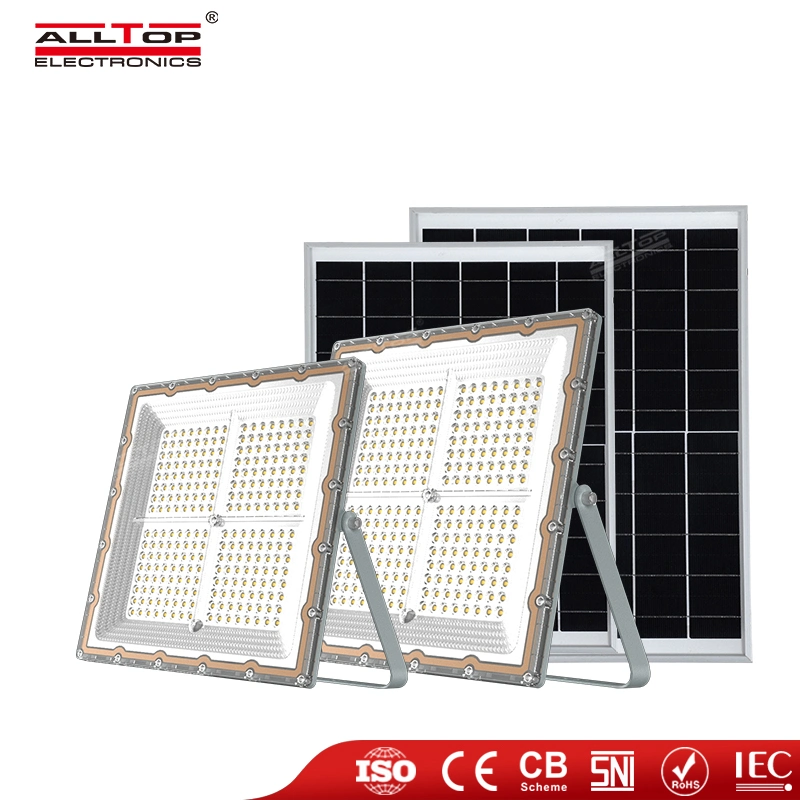 La Chine Alltop Commerce de gros SMD 25W 40W 60W 100W 200W 300W étanches IP67 d'Éclairage extérieur LED solaire le projecteur