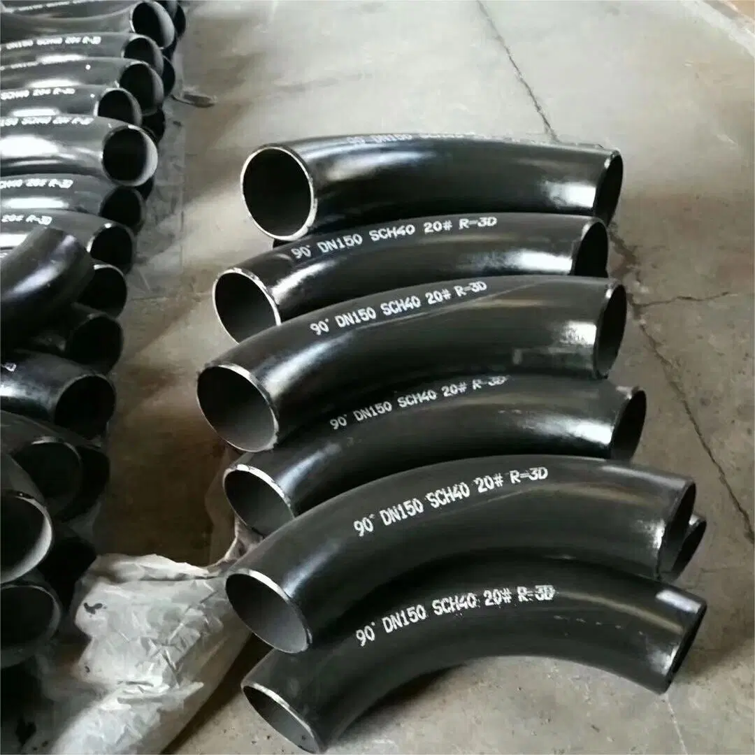 DN150 Steel Coating Pipe with Elbow and Fittings