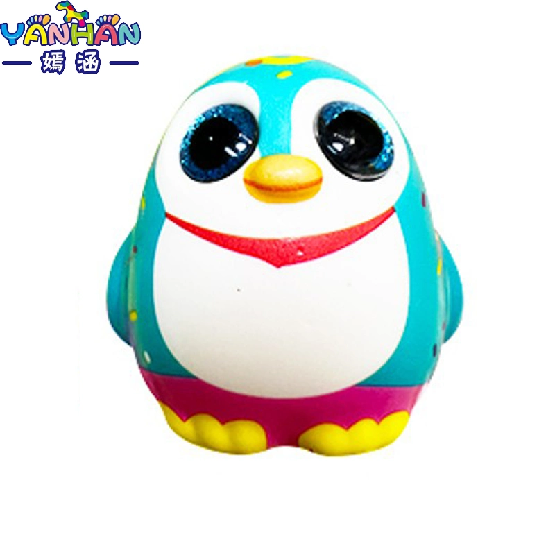 Cartoon PU Big Eyes Cute Pet Dazzle Color Decompression Toys