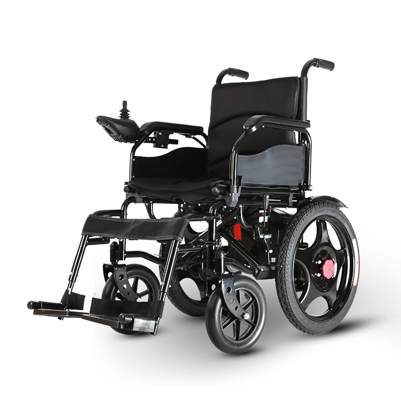 Manufacture Easy Folding Economic Electric Wheelchair