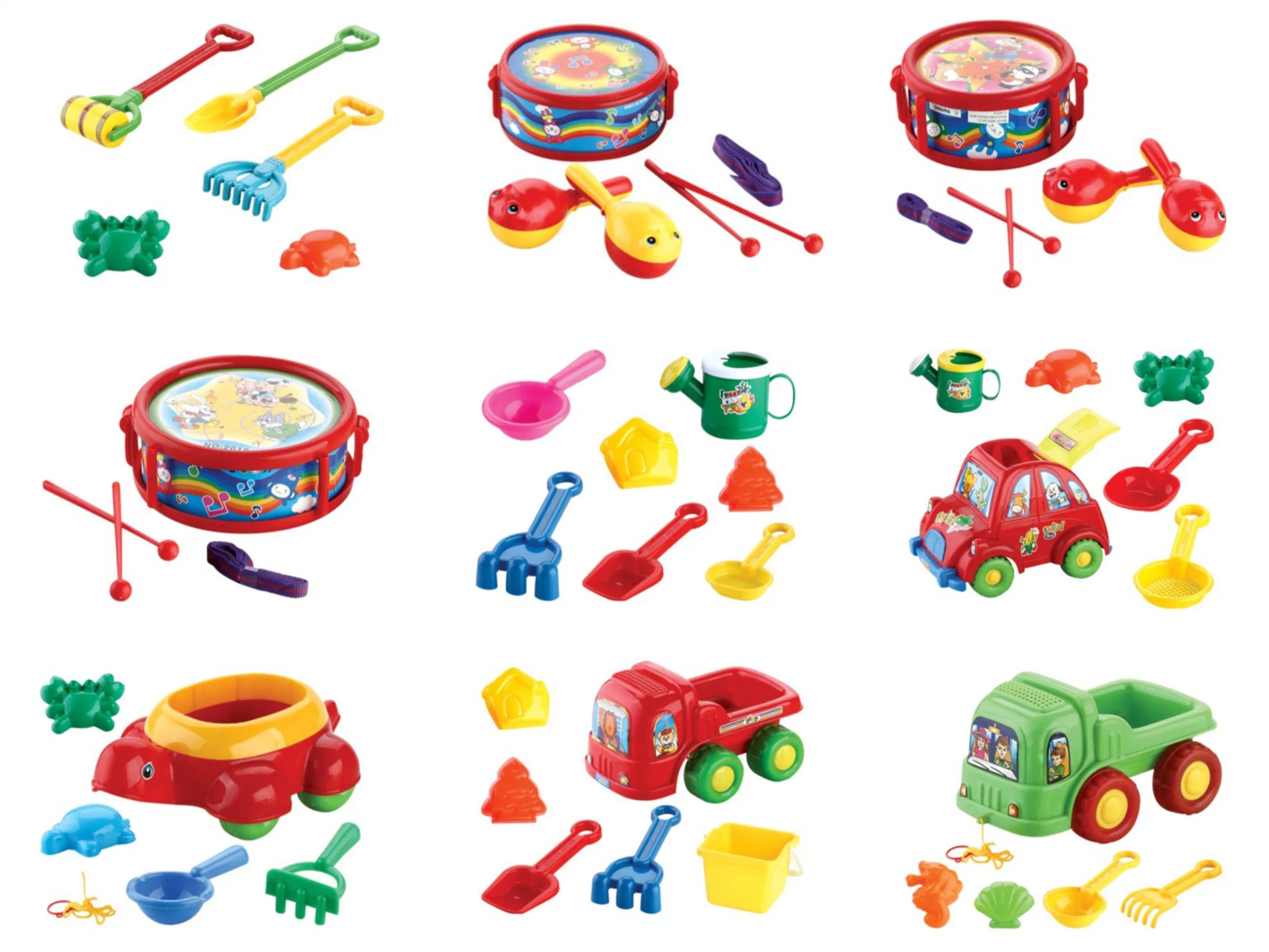 Beach Series 6PCS OEM/ODM Factory Direct Sales Wholesale/Supplier Intellectual Educational Toys Kids Toy Educational Toys Children Plastic DIY