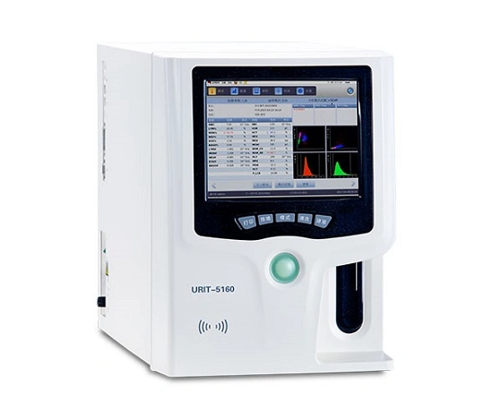 5 parte pantalla táctil Auto Hematology Analyzer Urit-5160