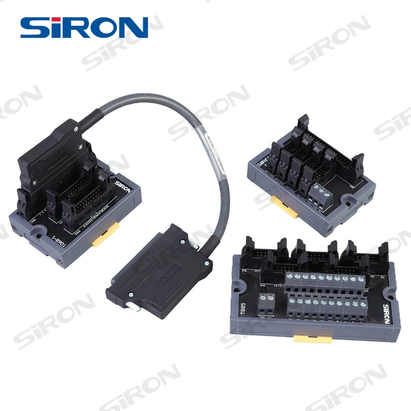 Bloque terminal de conector de PLC de tránsito SIRON T068 32pins a 16pins