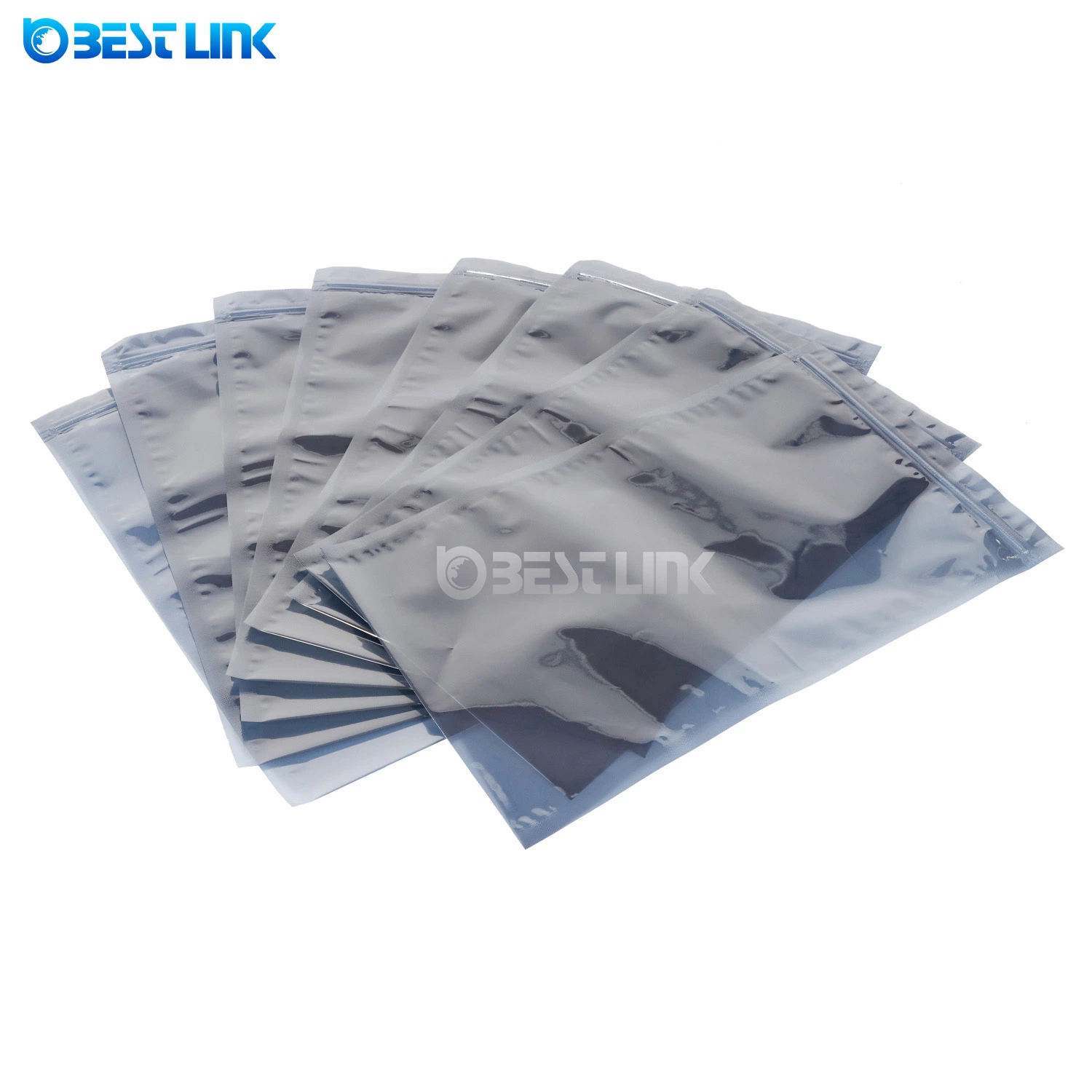 ESD Shielding Bags Poly Bags Static Shielding Bags with Zip-Lock / Open-Top for Packaging Electronic Products