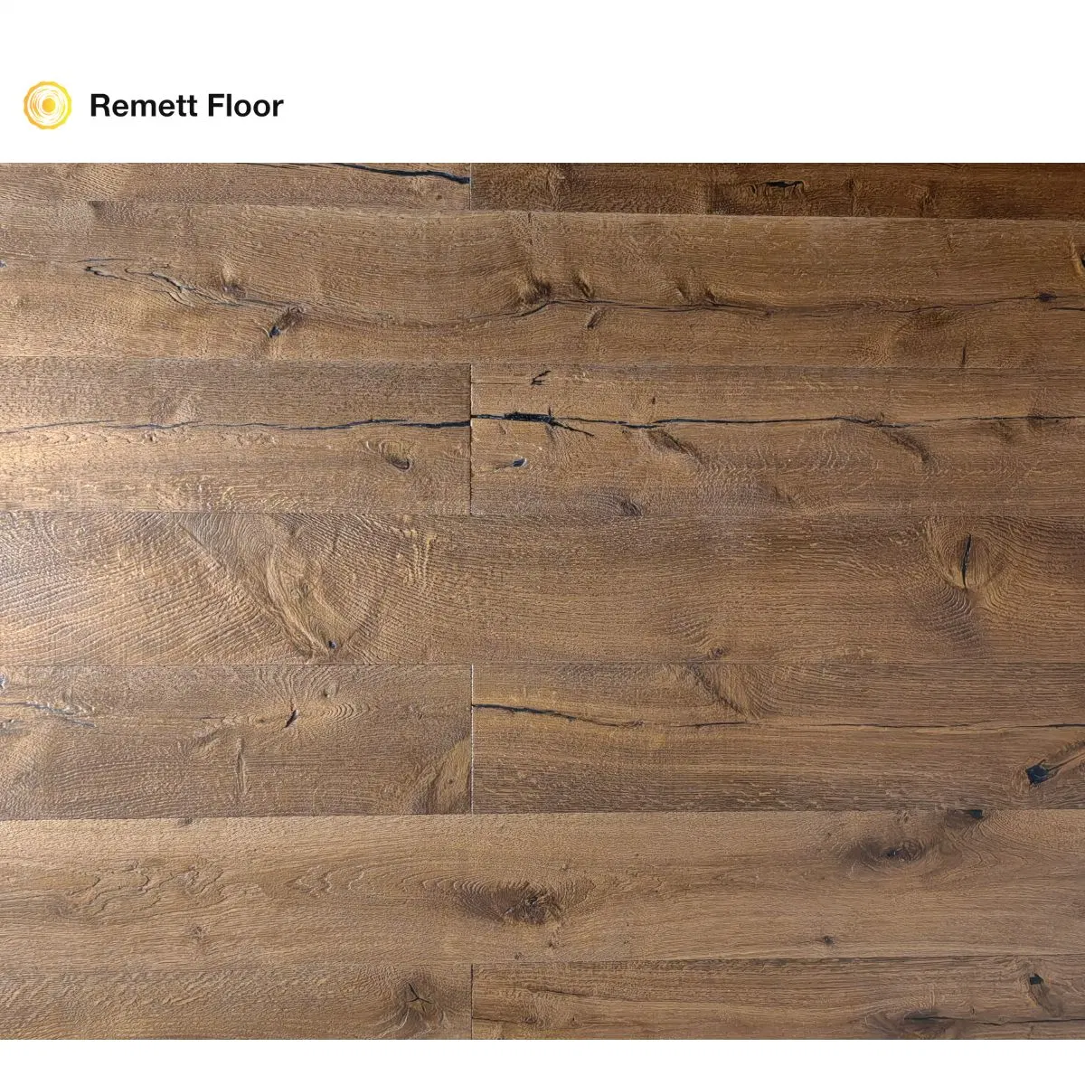 190mm breit natürliche weiße Eiche Massivholz+Bodenbelag heißer Verkauf in USA Distressed Oak Engineered Hardwood Flooring