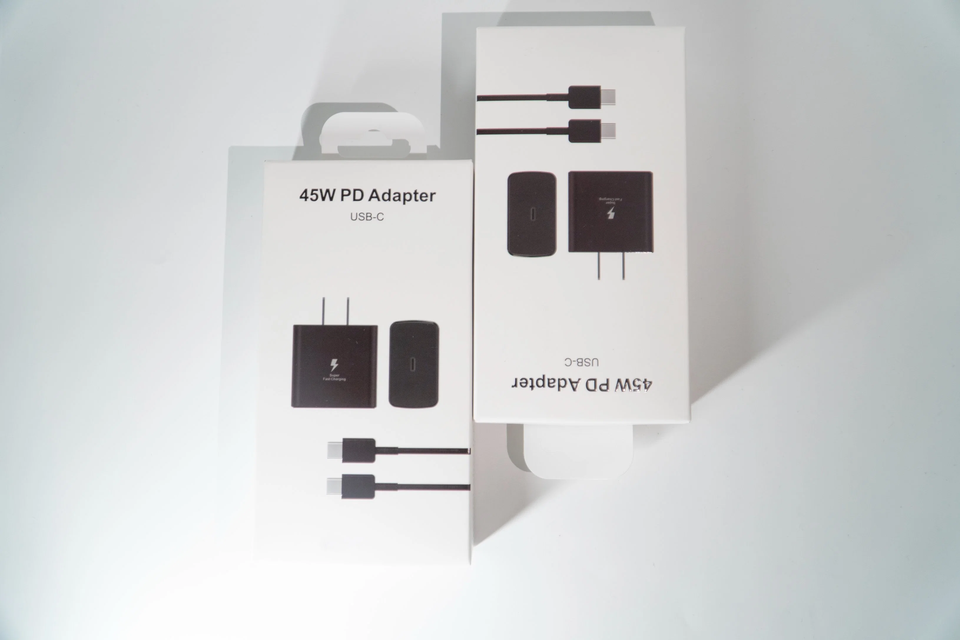 45W Handy-Ladegerät Handy-Ladegerät für Reisen für USB Telefonadapter Typ C