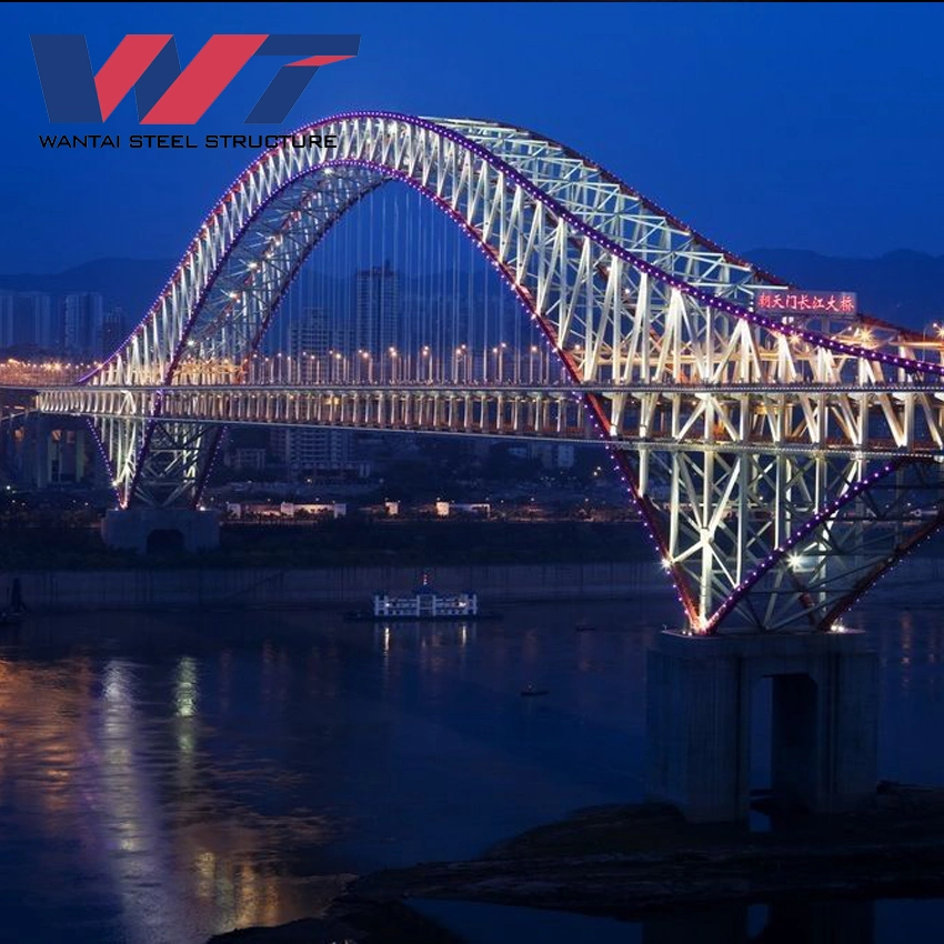 Ponte de aço/arco de aço Fabricação de ponte