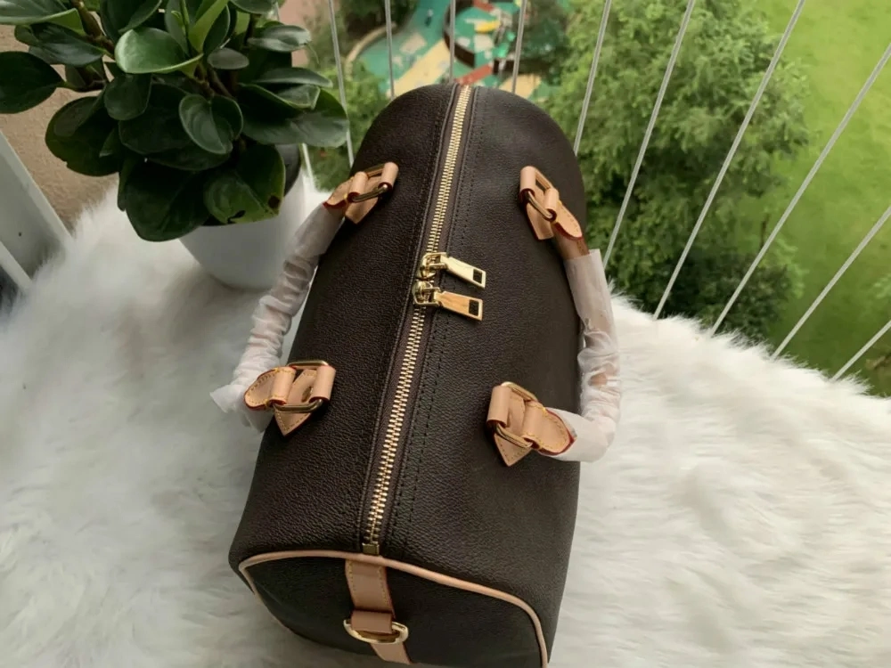 Diseñador bolso mujer bolsos bolsos de cuero auténtico flor femenina señoras bolso Mens billeteros