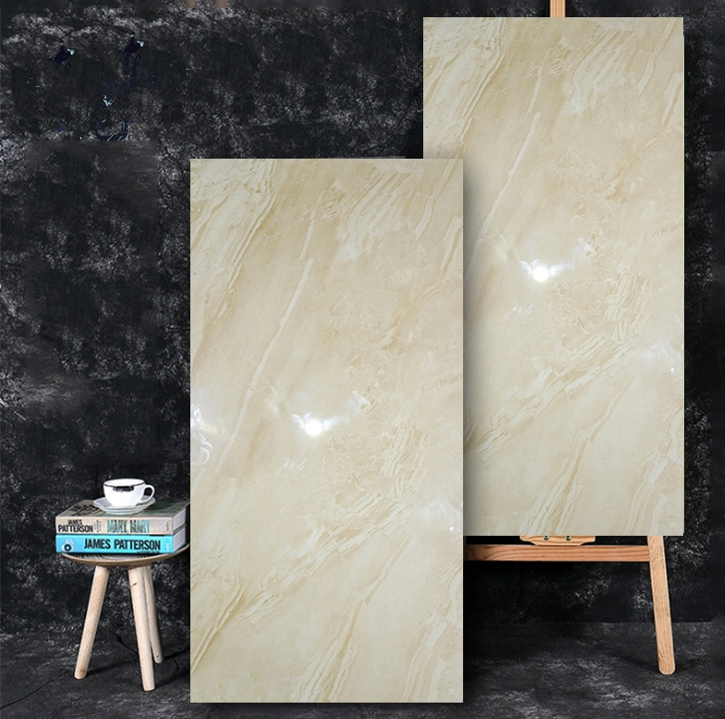 Foshan Good Quality 900X1800mm Bathroom Glazed Polished Porcelain Floor Tile for Hotel Project Engineering