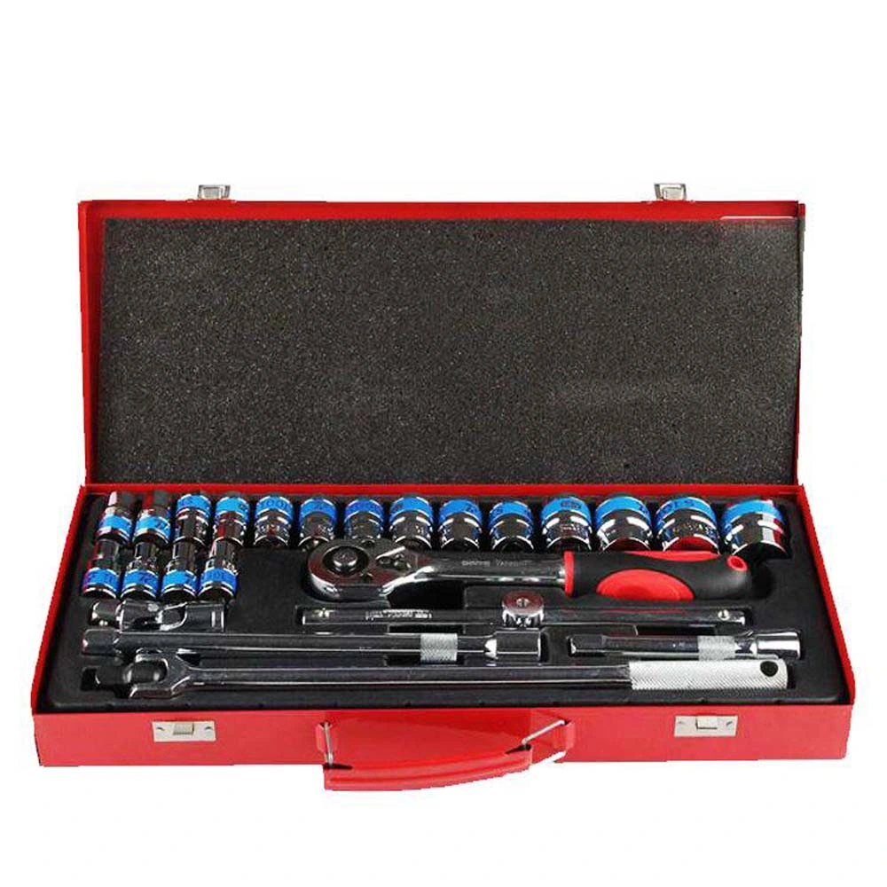 24-ST. Werkzeugkasten mit F-Rod-Kit und Hardware Hand Home für Auto Fahrrad Mechanic Schraubenschlüssel Werkzeug-Set