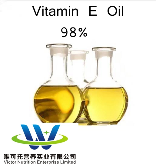 Acétate de tocophéryle DL-Alpha liquide cas 7695-91-2 50% CWD/DSM poudre/98% huile Acétate de vitamine E.