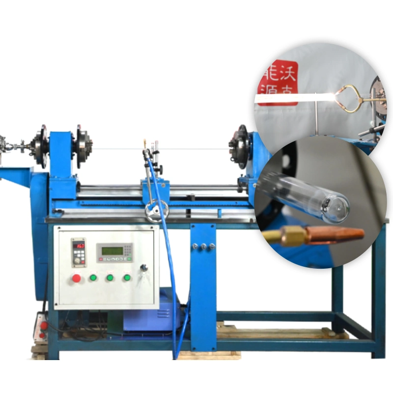 Materials Laboratory Testing Horizontal Glass Working Lathe Glass Blowing Lathe Machine for Sale