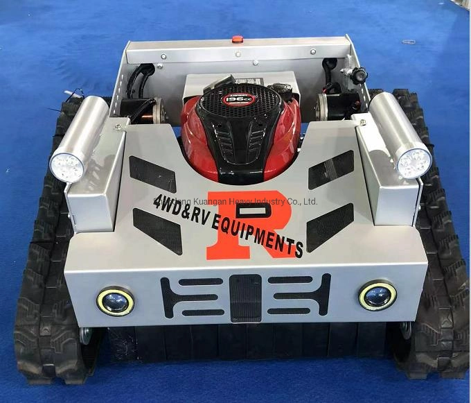 7.5 hp قطع 5km/H عرض 540 مم تحكم عن بعد، تقنية Robot Lawn الكهربائية جزازة العشب