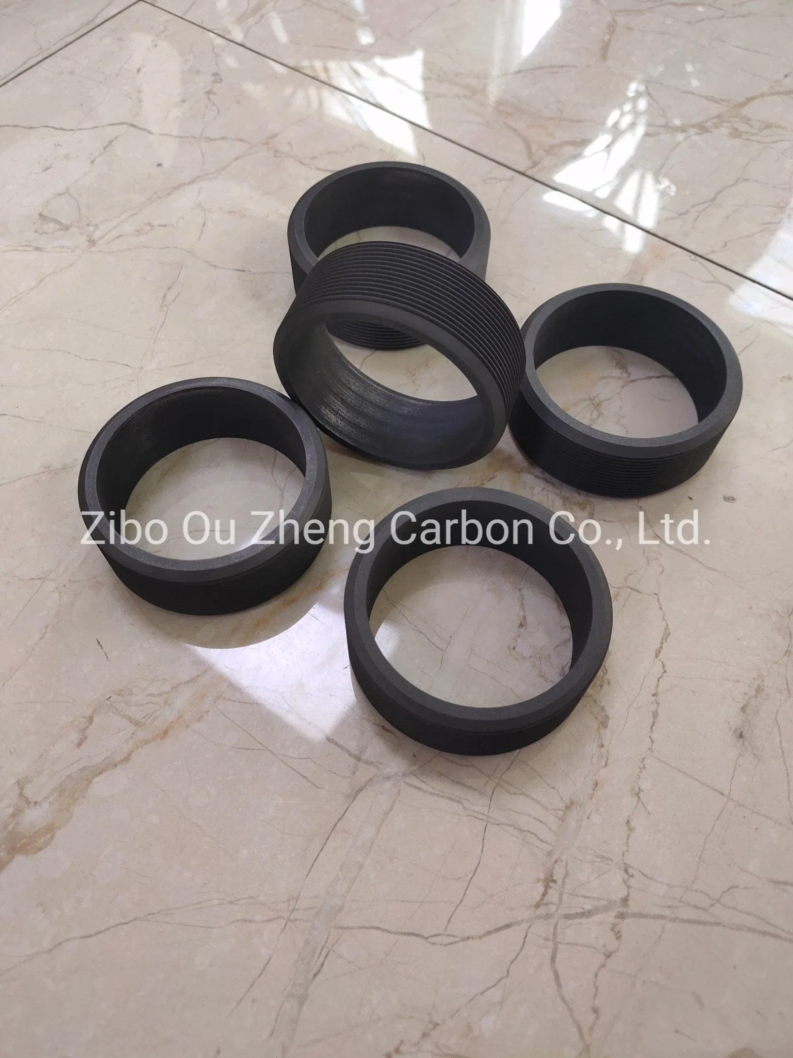 Custom High Strength Sealing Graphite Ring for Industrial