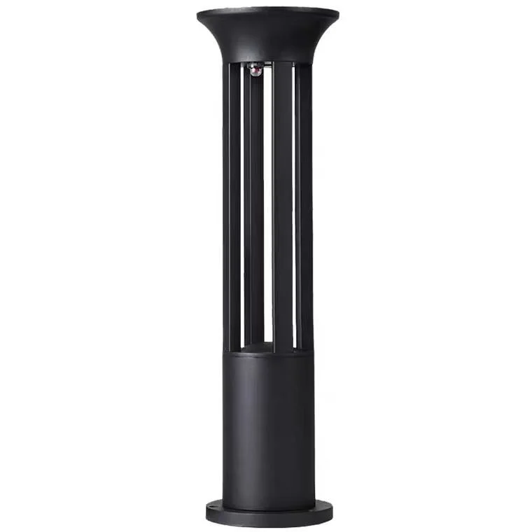 IP65 LED Solar Waterproof Landscape Aluminum Countyard Bollard Garden Lawn Pillar Light