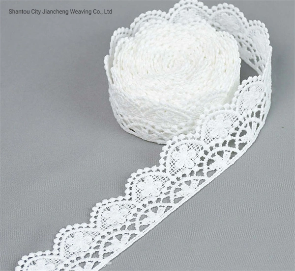 Beautiful Floral Lace Trim Stretch Lace Ribbon Nylon Spandex Elastic Lace