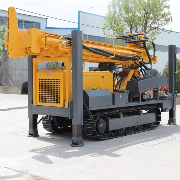 Compact Portable Hydraulic Mud Pump Drill Machine Geological Hydrological Trailer Crawler Rock Core Sample Drilling Rig