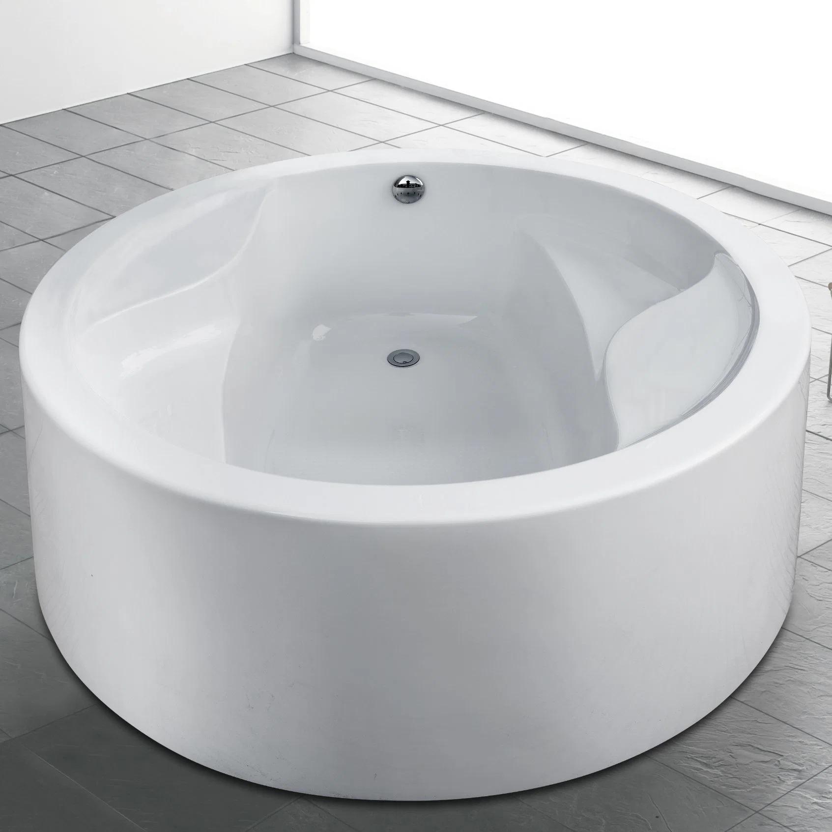 Round Pool Used Swim Jet SPA Tub Water Built Insert Drop in Hotel Massage Bathtub