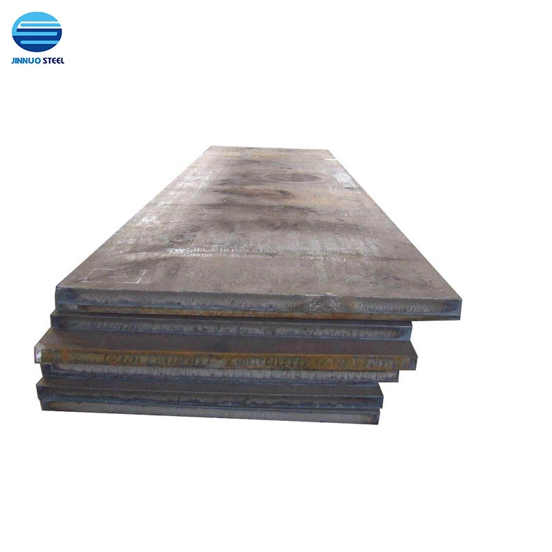 لوحة صلب وثابتة من الفولاذ المدلفن ASTM 4130 4140 S275 S355 St52 St37 Carbon Steel Sheet