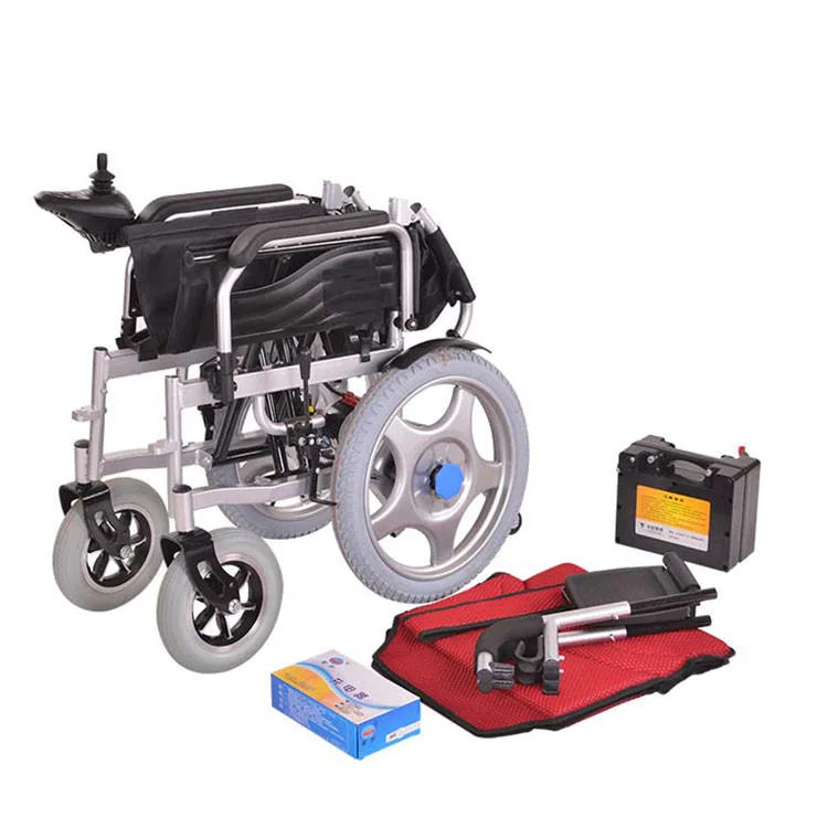 New Brother Medical Standard Packing Folding Wheelchair Electric Wheel Chair with RoHS